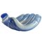 Murano Glass Opaline Shell Bowl attributed to Archimede Seguso, 1950s, Image 1