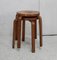 Wooden Stools attributed to Alvar Aalto, 1970s, Set of 2 8