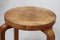 Wooden Stools attributed to Alvar Aalto, 1970s, Set of 2, Image 4