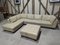 Selenite Modular Sofa and Footstool from Roche Bobois, Set of 3 7