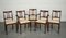 Dining Chairs in Cream Upholstery from Bevan Funnell, 1970s, Set of 5 1