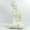 Vintage Glazed Ceramic Girl Sculpture, 1960s 7