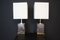 Murano Glass Block Table Lamps, 2000s, Set of 2 19
