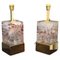 Murano Glass Block Table Lamps, 2000s, Set of 2 1