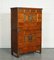 Late 19th Centry Korean Ichung Butterfly Wedding Cabinet with Brass Fittings, 1970s 1