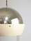 Lámpara colgante italiana era espacial de cromo, Imagen 9