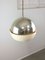 Italian Space Age Chrome Pendant Lamp 5