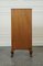 Vintage Art Deco Bow Fronted Mahogany Tall Boy Chest of Drawers 11