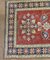 Alfombra de pasillo Kazak tradicional tejida a mano, años 20, Imagen 5