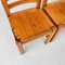 Mid-Century Scandinavian Pine Dining Chairs, 1960s, Set of 4, Image 7