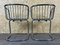 Vintage Wire Chair in Metal and Chrome-Plated Design, 1960s, Set of 2, Image 11