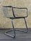 Vintage Wire Stuhl aus Metall & Verchromtem Design, 1960er, 2er Set 10