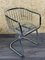 Vintage Wire Chair in Metal and Chrome-Plated Design, 1960s, Set of 2, Image 8