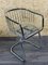 Vintage Wire Stuhl aus Metall & Verchromtem Design, 1960er, 2er Set 8