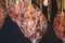 Moderner italienischer Mid-Century Kronleuchter aus Messing & rosa Glas, 2000er 7