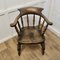 English Oak and Elm Windsor Carver Chair, Image 2