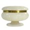 Vintage Italian Alabaster Lidded Container, 1980s, Image 1