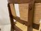 Oak and Rush Dining Chairs, 1950s, Set of 6, Image 18