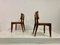 Oak and Rush Dining Chairs, 1950s, Set of 6, Image 2