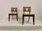 Oak and Rush Dining Chairs, 1950s, Set of 6, Image 9