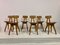 Brutalist Dining Chairs in Elm, 1960s, Set of 6 15