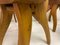 Brutalist Dining Chairs in Elm, 1960s, Set of 6 13