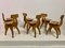 Brutalist Dining Chairs in Elm, 1960s, Set of 6 9
