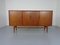 Credenza grande in teak di Henry Rosengren Hansen per Brande Møbelindustri, anni '50, Immagine 1