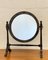 Vintage Lacquered Wooden Table Mirror, 1940s 1