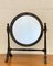 Vintage Lacquered Wooden Table Mirror, 1940s, Image 1