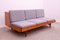 Klappbares Mid-Century Schlafsofa aus Nussholz von Nový Domov, 1970er 3