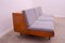 Klappbares Mid-Century Schlafsofa aus Nussholz von Nový Domov, 1970er 5