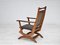 Vintage Danish Highback Rocking Chair, 1950s 13