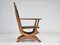 Vintage Danish Highback Rocking Chair, 1950s 19