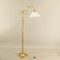 French Extendable Brass Floor Lamp, 1930s 1