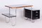 Bauhaus Writing Desk in Chrome-Plated Steel, 1930s 3