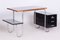 Bauhaus Writing Desk in Chrome-Plated Steel, 1930s, Image 3