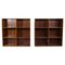 Bookcases in Light Mahogany attributed to Mogens Koch and Rud Rasmussen, 1960s, Set of 2, Image 1