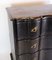 Chest of Drawers in Stained Oak with Brass, 1700s 10