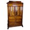 Cabinet in Polished Mahogany and Walnut, 1880 1