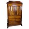 Cabinet in Polished Mahogany and Walnut, 1880, Image 1