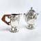 Art Deco Coffee Tea Set in Silver Plated from Ramelpa, 1920s, Set of 5 7