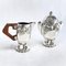 Versilbertes Art Deco Kaffee Teeservice von Ramelpa, 1920er, 5er Set 7