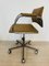 Vintage Mustard Office Chair Model K-380 from Kovona 4