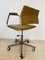 Vintage Mustard Office Chair Model K-380 from Kovona 6