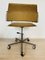 Vintage Mustard Office Chair Model K-380 from Kovona 3