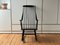 Rocking Chair Noire, Danemark, 1950s 7