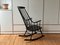 Danish Black Rocking Chair, 1950s, Image 10