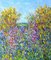 Michael Strang, Cornish Hedge, Late Spring, Peinture à l'huile, 2013 2