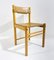 Mid-Century Modern Wood and Leather Chairs, Italy, 1960s, Set of 6, Image 4